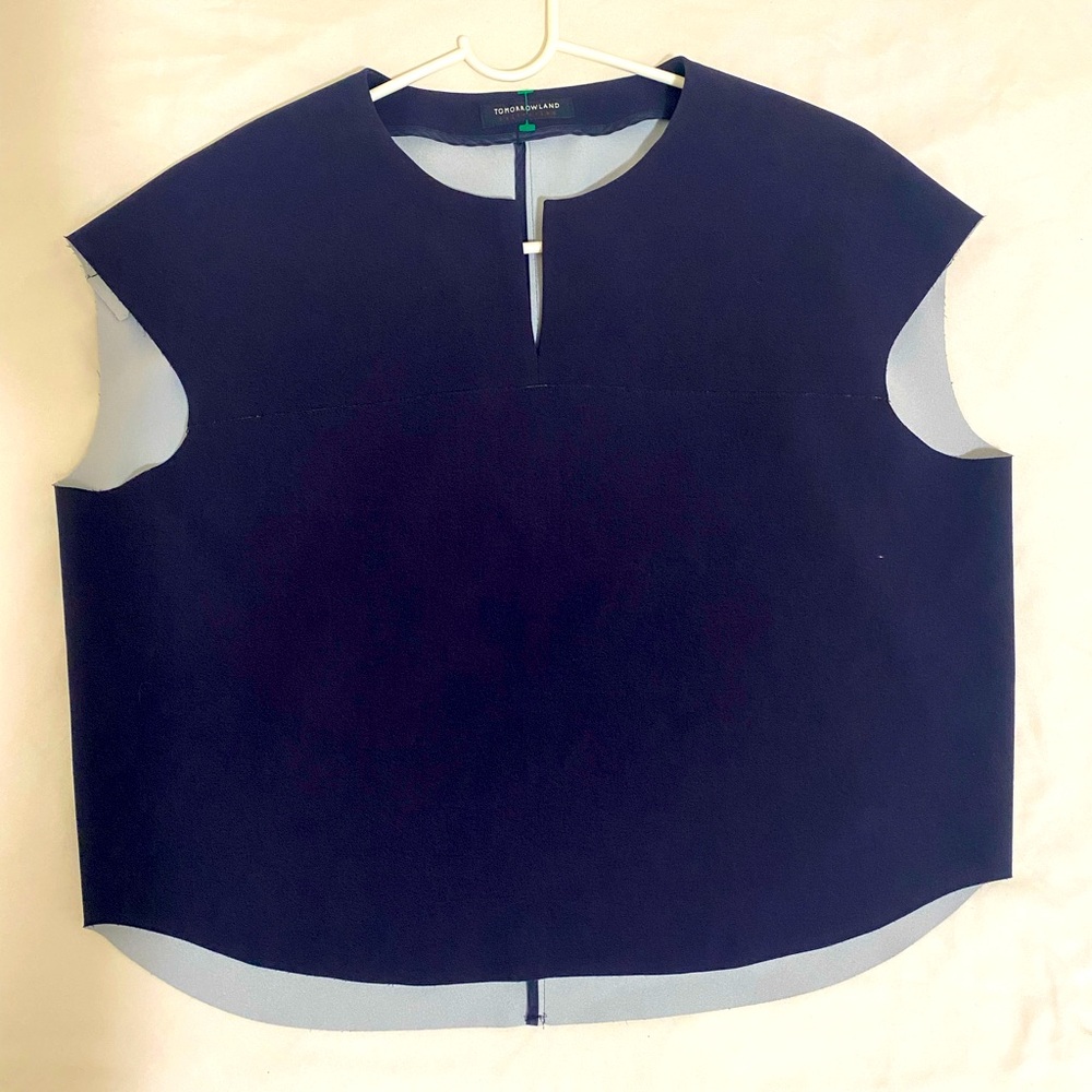 TOMORROWLAND RARE COLLECTION WOMEN BLUE SHIRT